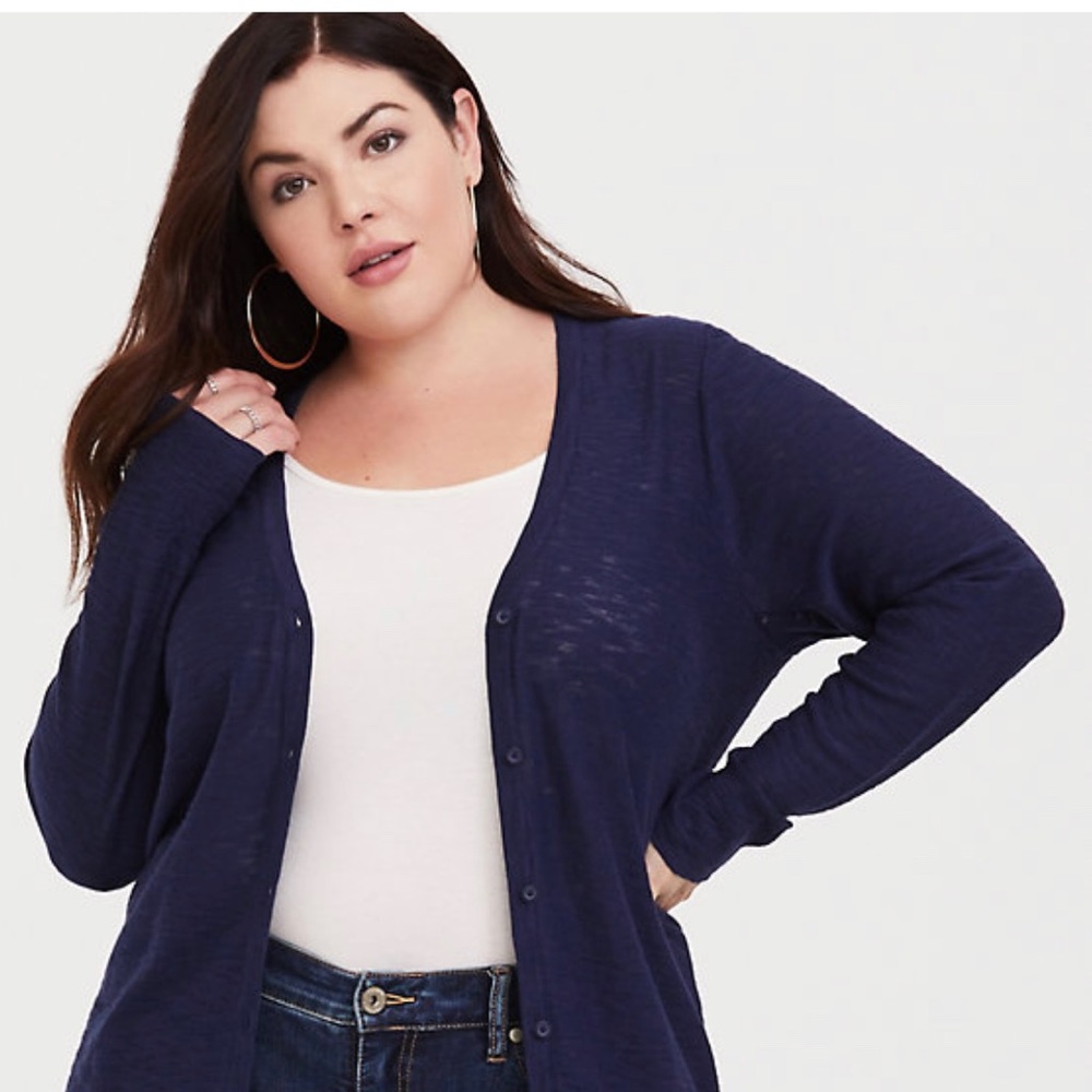 Long boyfriend cardigan